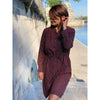 robe manches longues automne hiver