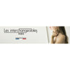 Bijoux Les Interchangeables - Bracelet Ruban Plaque Or Cristaux Swarovski®